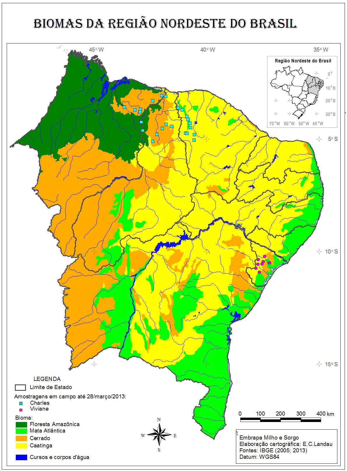 Biomas da região Nordeste do Brasil